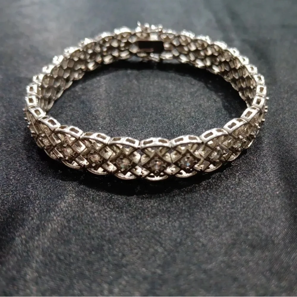 Tacori sterling silver Cubic Zirconia bracelet
